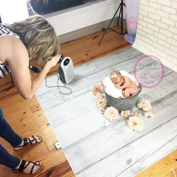 مدل عکس نوزاد دختر در خانه