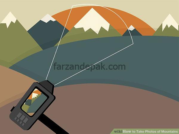 روش عکاسی از کوه ها